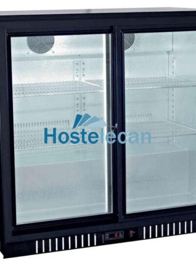 Botellero Expositor Contramostrador 2 puertas correderas de 900 x520 x900h mm PEKIN BB-2S