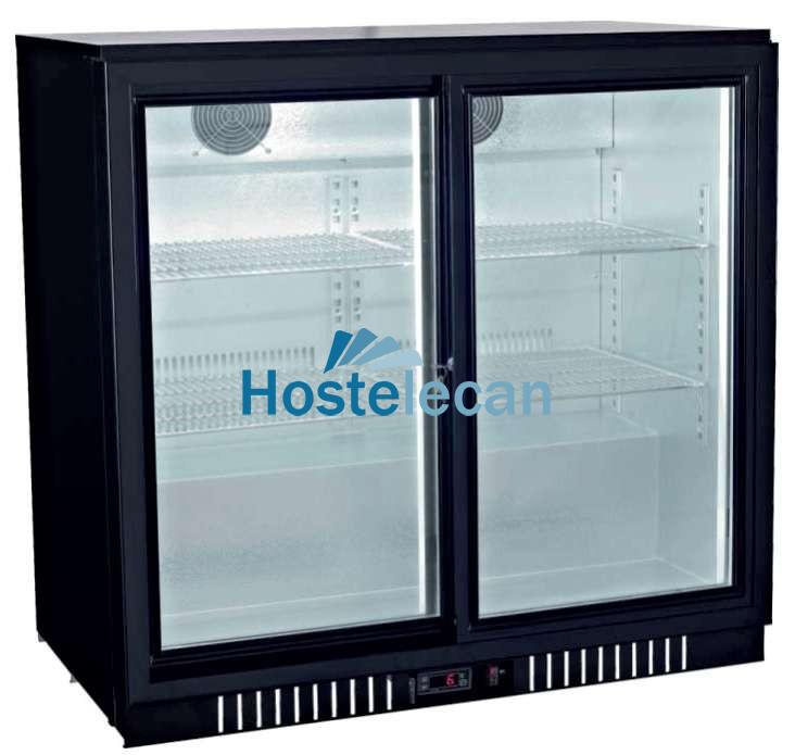 Botellero Expositor Contramostrador 2 puertas correderas de 900 x520 x900h mm PEKIN BB-2S Botellero Expositor Contramostrador 2 puertas correderas de 900 x520 x900h mm PEKIN BB-2S