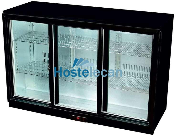 Botellero Expositor Contramostrador 3 puertas correderas de 1350 x520 x900h mm PEKIN BB-3S Botellero Expositor Contramostrador 3 puertas correderas de 1350 x520 x900h mm PEKIN BB-3S