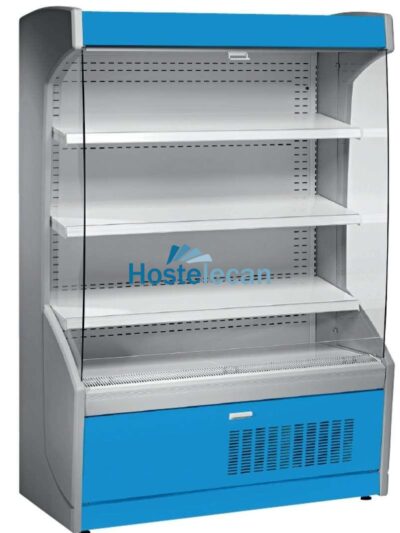Mural Refrigerado Expositor 4 Estantes Fondo 700 de 1530 x700 x1998h mm AVEIRO MPL150-A azul