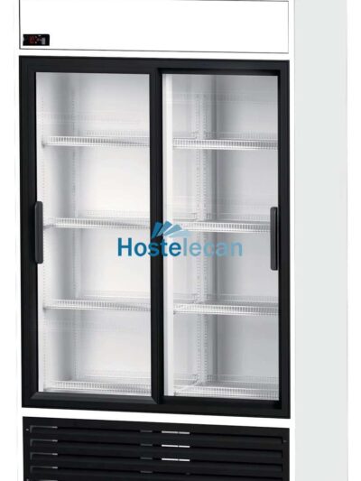 Armario Expositor Refrigerado 1000 litros 2 Puertas Correderas de Vidrio de 1250 x695 x2005h mm CORDOBA RVCS1000