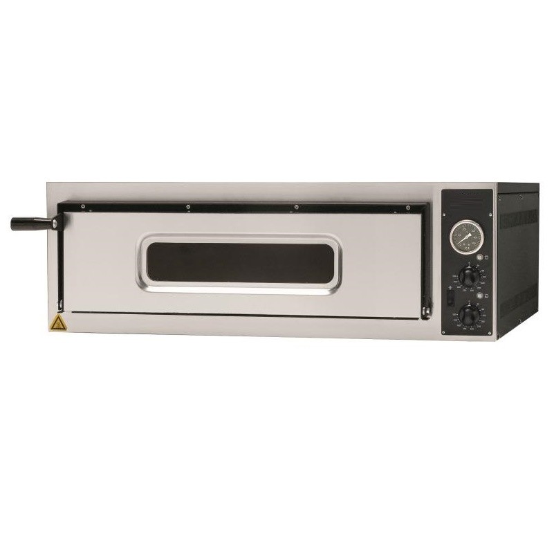 Horno Pizza Eléctrico capacidad 4 pizzas diámetro 35 cm BASIC4 (400V) Horno Pizza Eléctrico capacidad 4 pizzas diámetro 35 cm BASIC4 (400V)