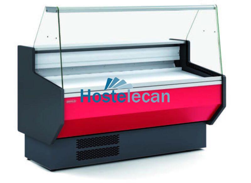 Vitrina Refrigerada Cristal Recto Fondo 800 dim.2025x800x1235h mm Línea Córdoba VED-8-20-R