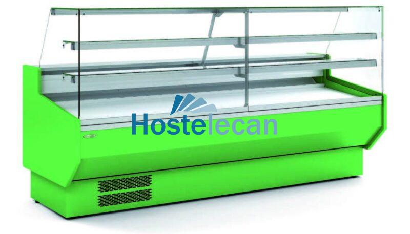 Vitrina Refrigerada Cristal Recto pastelería Fondo 900 dim.2025x940x1235h mm Línea Córdoba VEPD-9-20-RR