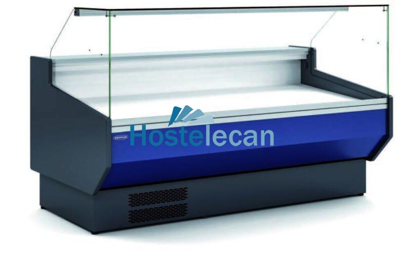 Vitrina Refrigerada Cristal Recto Fondo 1100 dim.2025x1100x1235h mm Línea Córdoba VED-10-20-R-TF