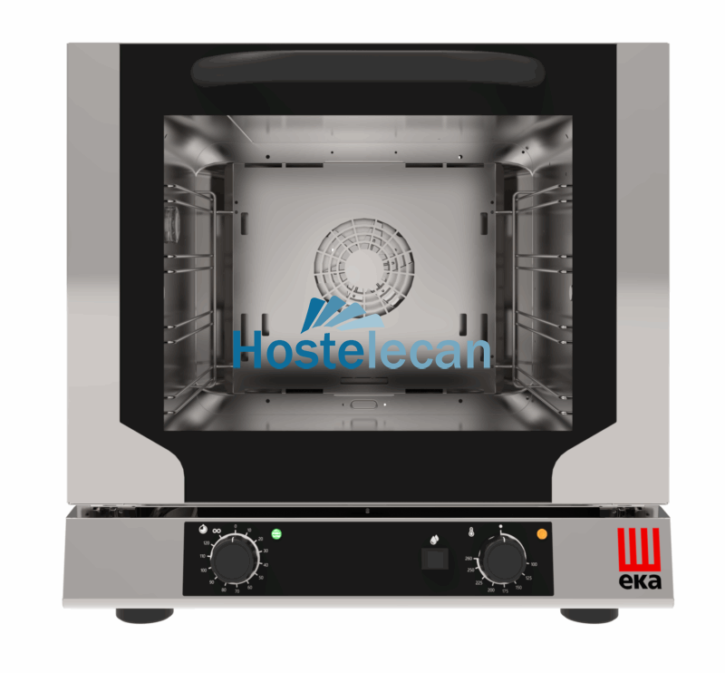Horno eléctrico convección SNACK con HUMIDIFICACIÓN 4 bandejas 43×34 cm EKF423UP Línea Padova