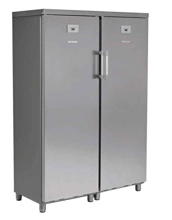Armario Snack Refrigerados y Congelados 700 litros 2 Puertas Inoxidable de 1220 x650 x1820h mm AVEIRO KITCF350PROSS
